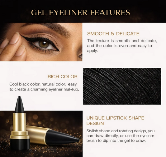 LineLux™ – Waterproof Gel Eyeliner